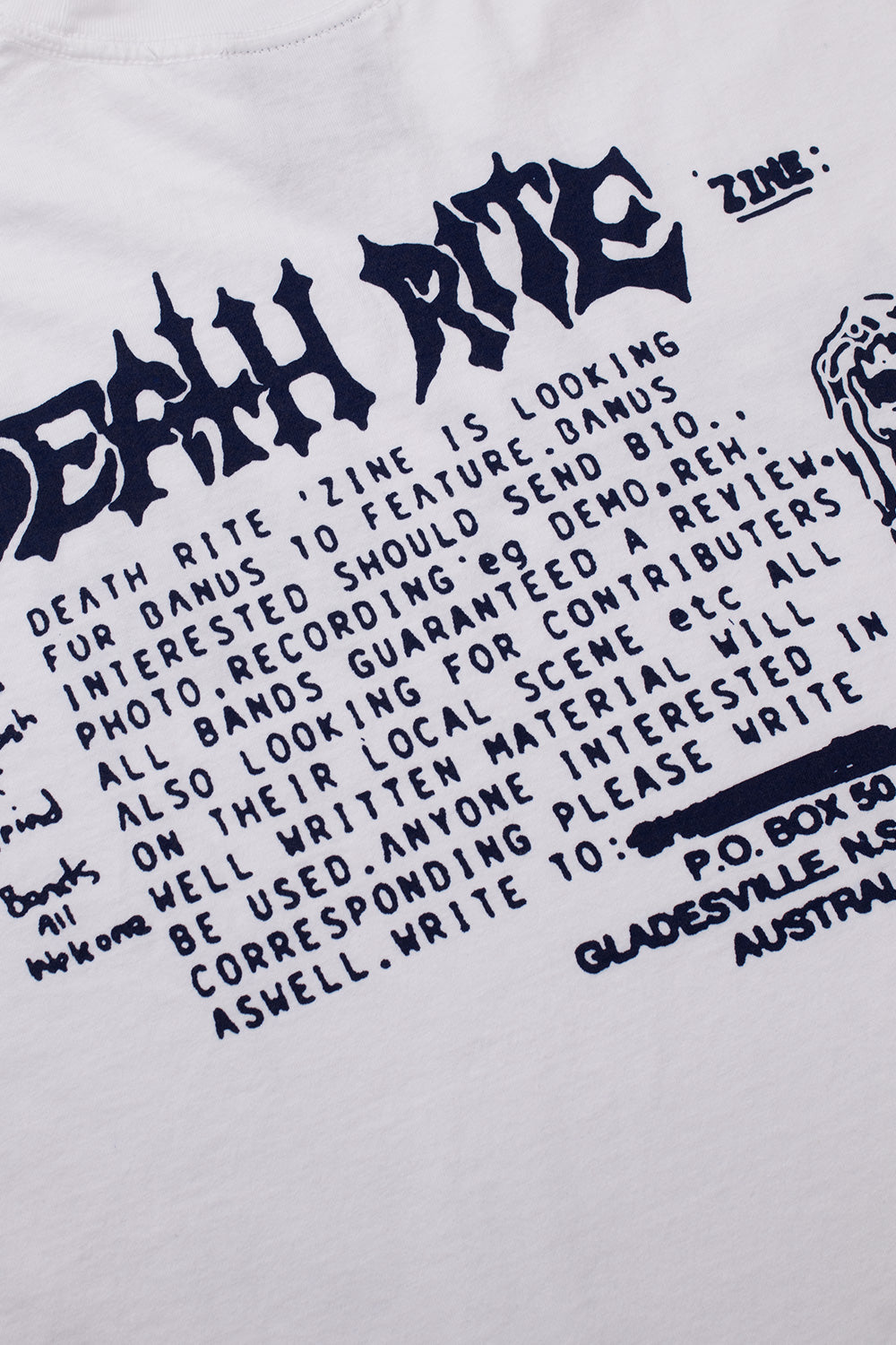 Death Rites Classified ‘89’ T-Shirt White