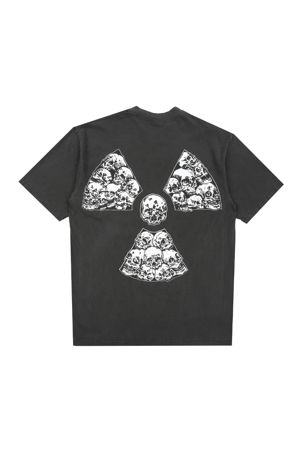 Death Rites Nuclear Death T-Shirt in Vintage Black – Trendiges T-Shirt mit auffälligem Print für den urbanen Heavy Metal Style