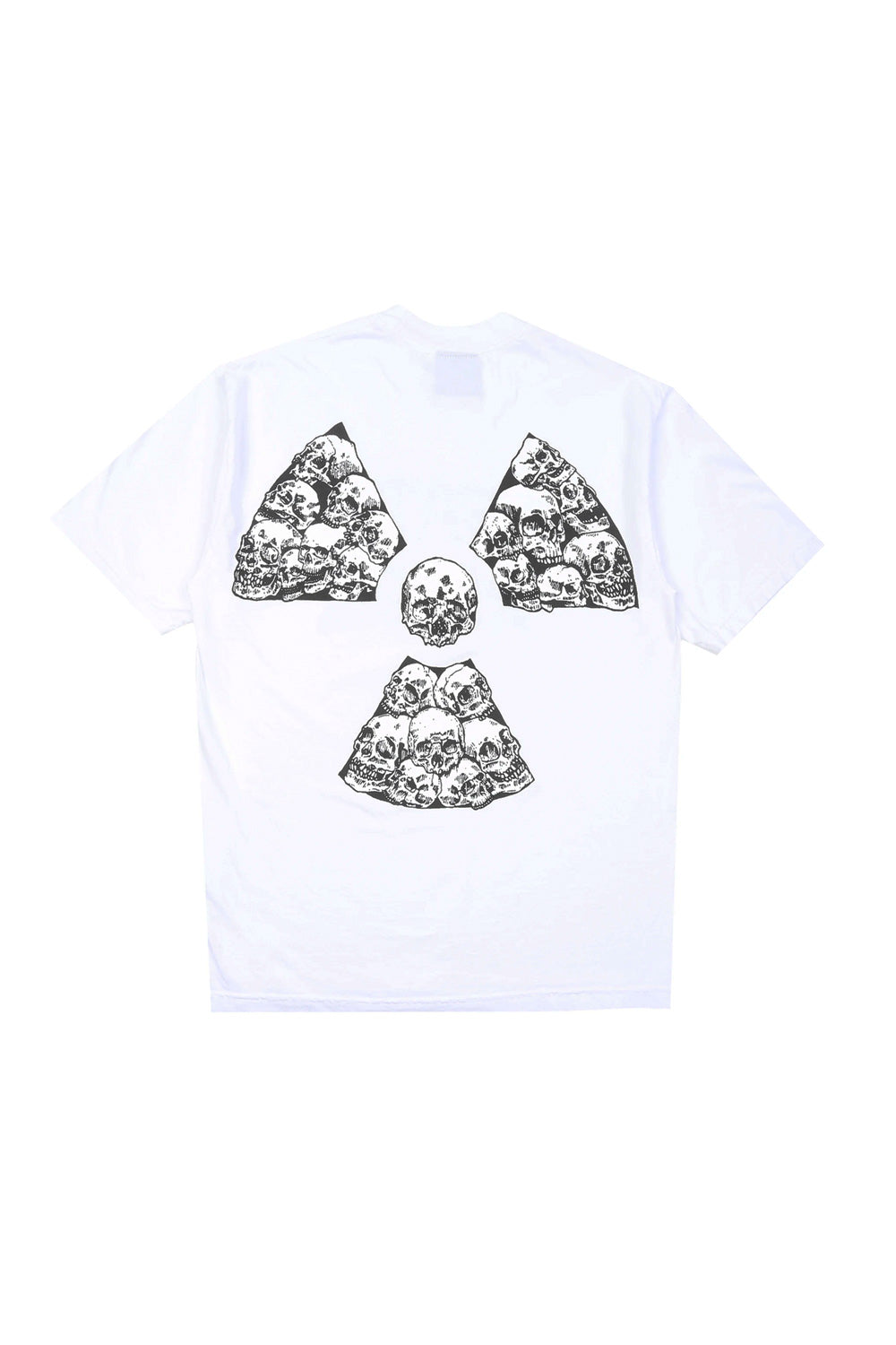 Death Rites Nuclear Death T-Shirt in White – Trendiges weißes T-Shirt mit markantem Print für urbanen Heavy Metal Style
