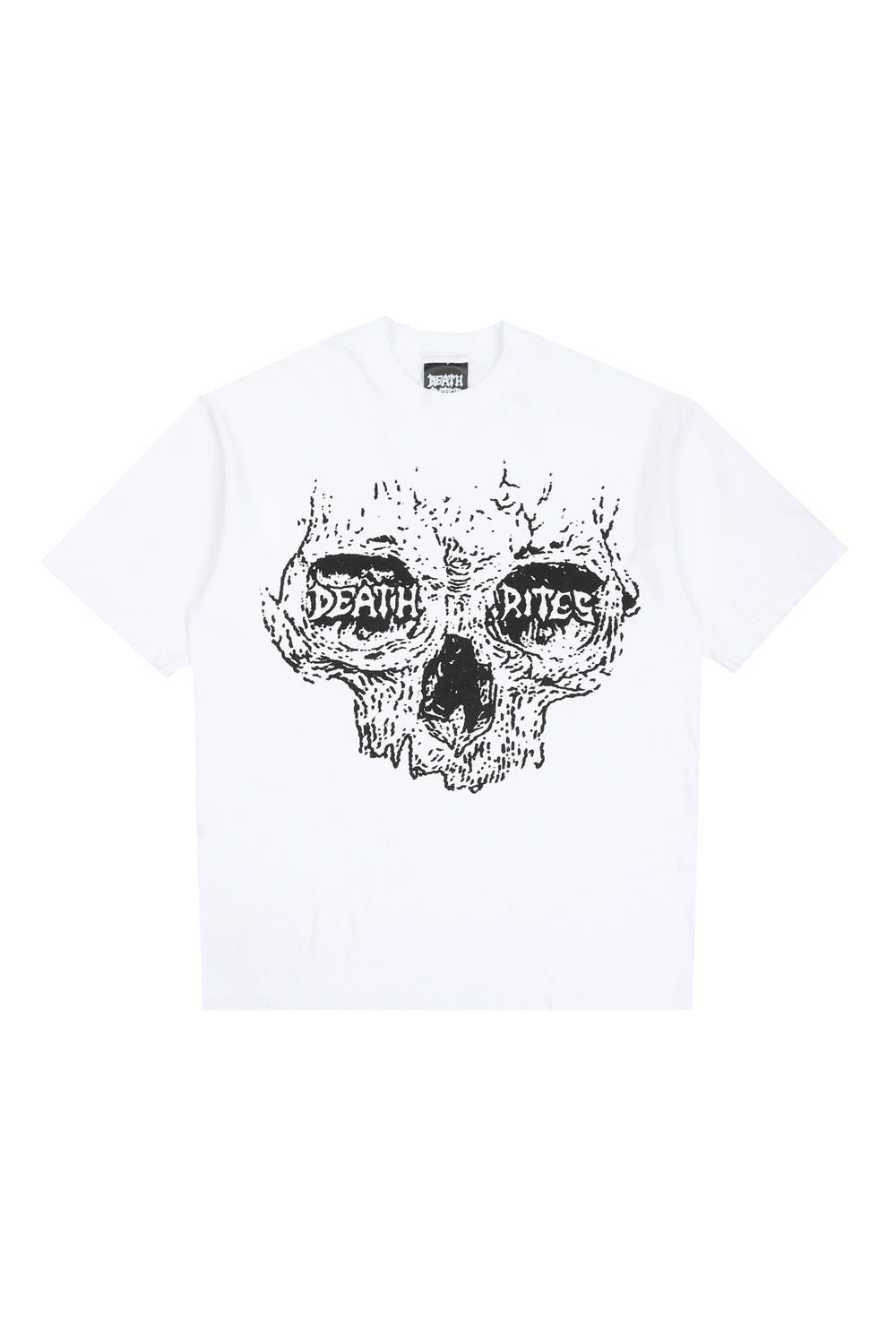 Death Rites Skullcrusher T-Shirt White