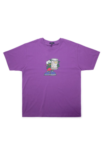 Dime Bad Boy T-Shirt Violet - BONKERS
