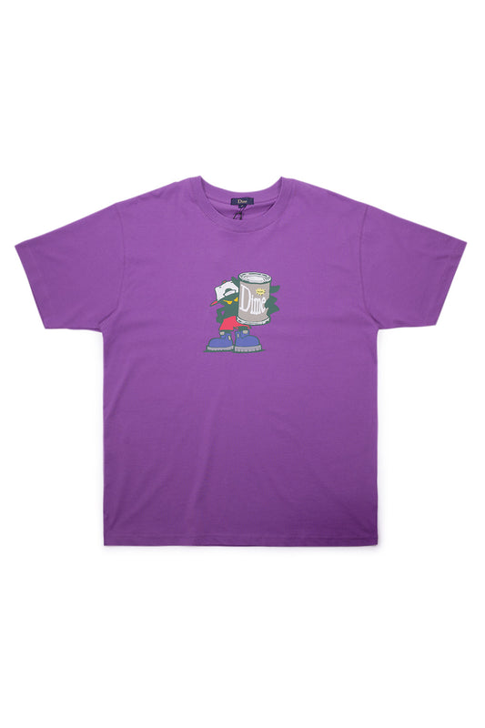 Dime Bad Boy T-Shirt Violet - BONKERS