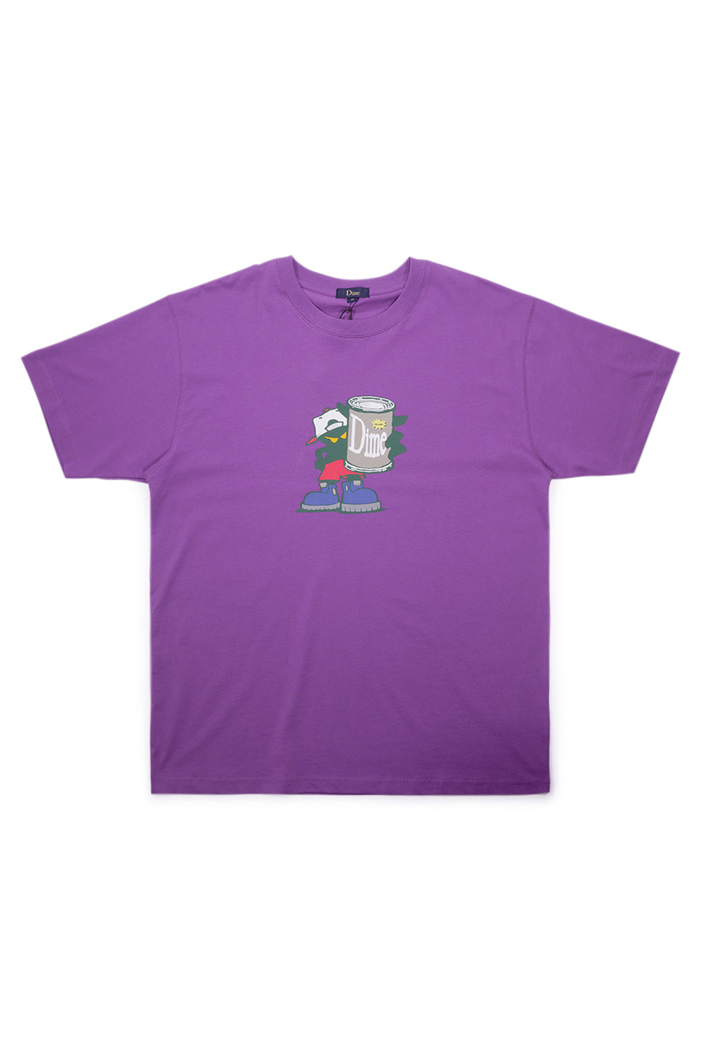 Dime Bad Boy T-Shirt Violet – stylisches violettes T-Shirt mit markantem 'Bad Boy'-Print für coole Streetwear-Looks