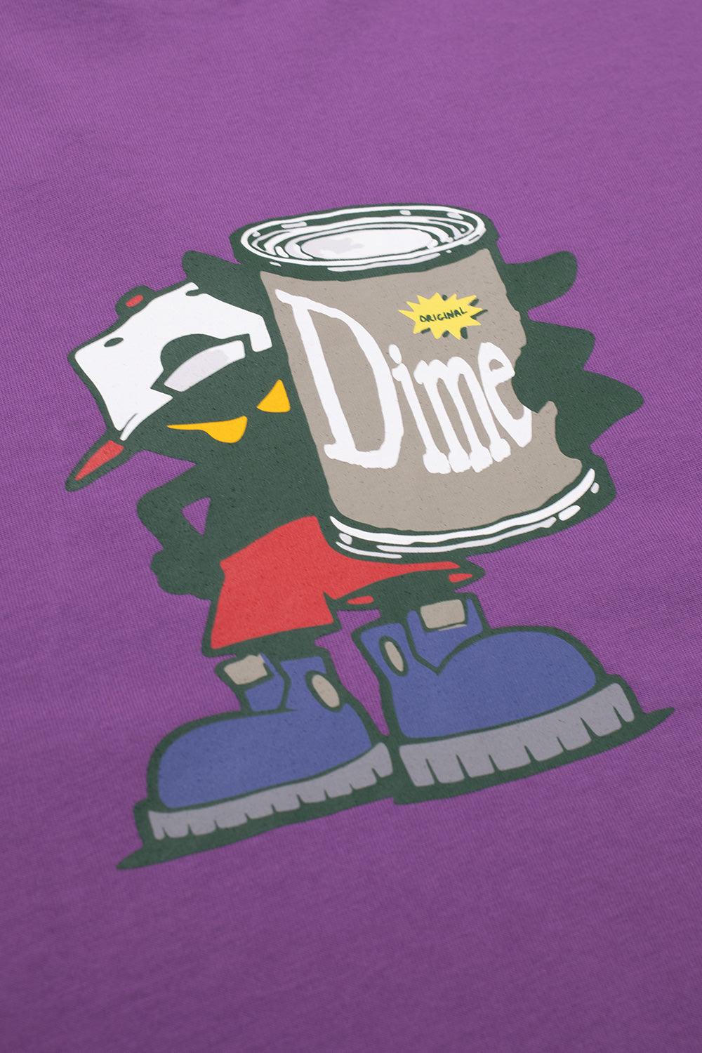 Dime Bad Boy T-Shirt in Violett – hochwertiges T-Shirt für Herren mit auffälligem Bad Boy-Design und urbanem Flair