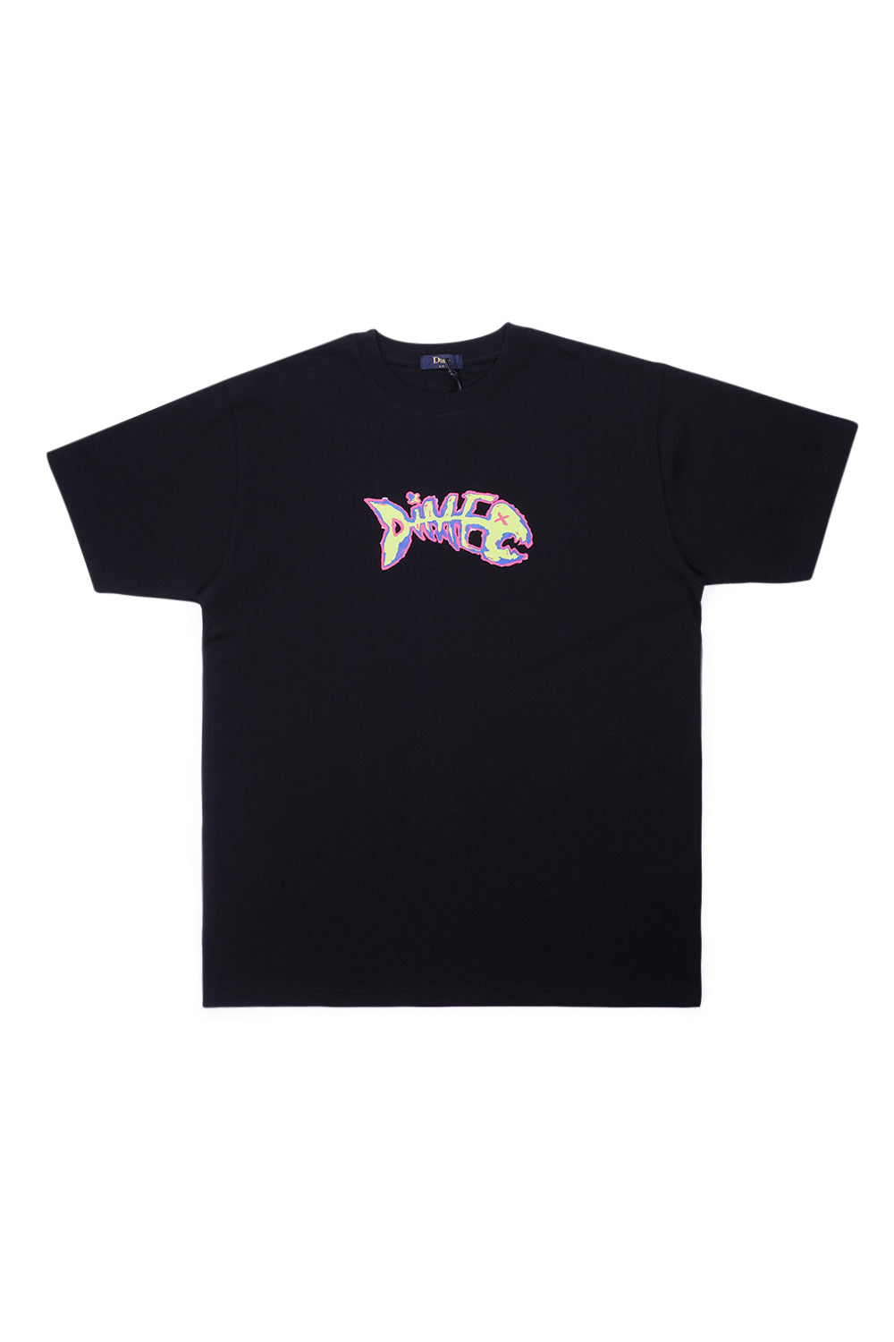 Dime Bones T-Shirt Schwarz – stylisches T-Shirt mit Skelett-Print und lässigem Streetwear-Design