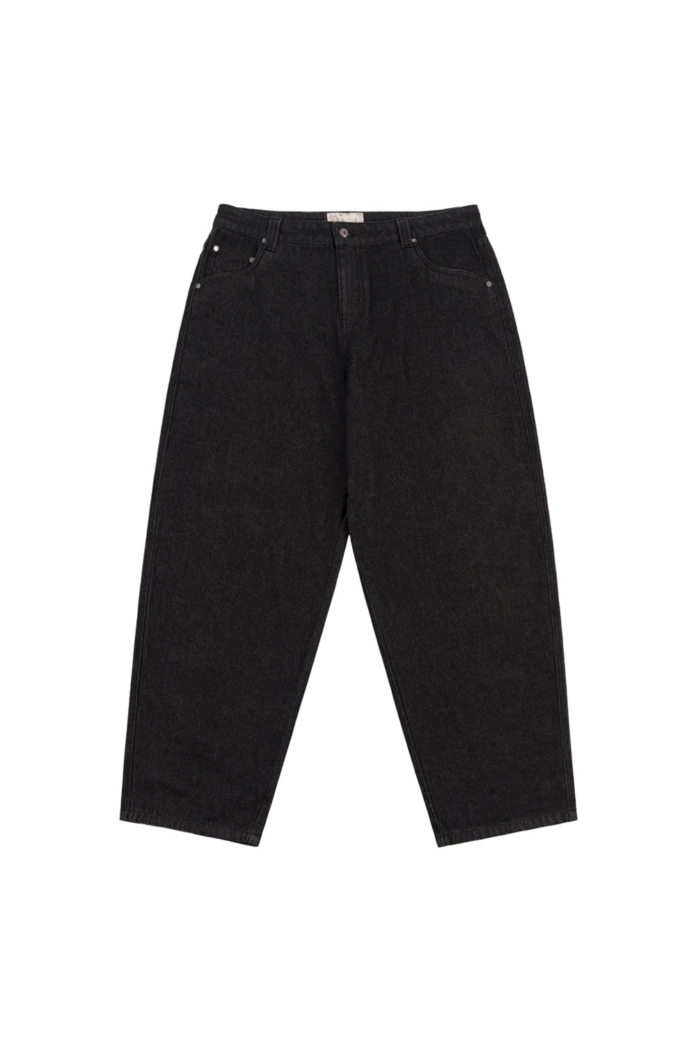 Dime Classic Baggy Denim Pants in Black Washed – stylische Baggy-Jeans mit ausgewaschenem Schwarz für trendige Casual-Outfits