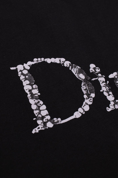 Dime Classic Skull T-Shirt Black - BONKERS