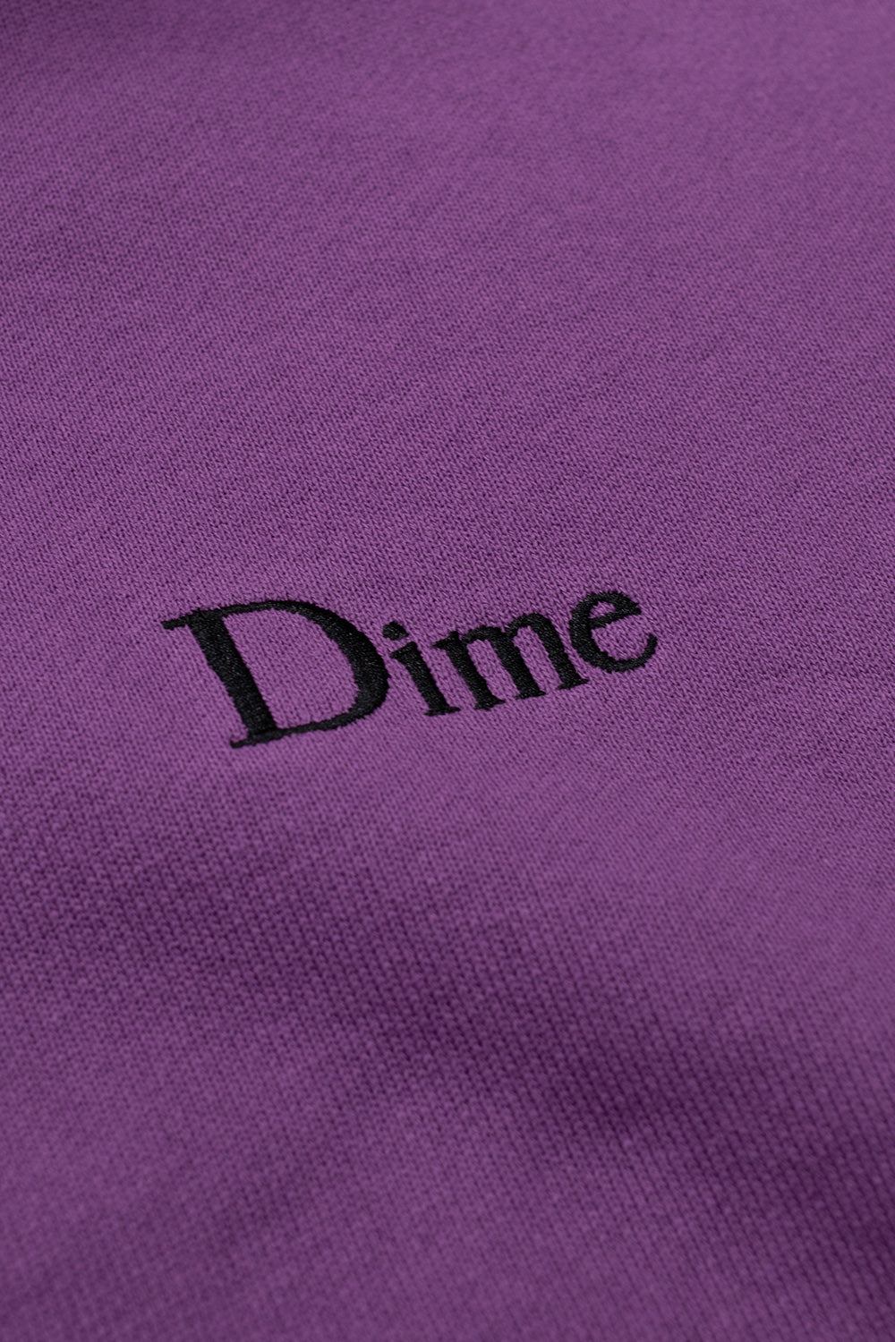 Dime Classic Small Logo Hoodie Violet - BONKERS