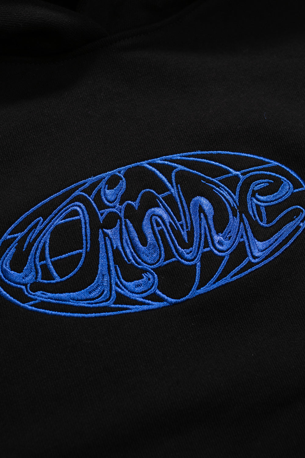 Dime Globe Hoodie in Schwarz – Hochwertiger Skate-Hoodie mit klassischem Logo-Design