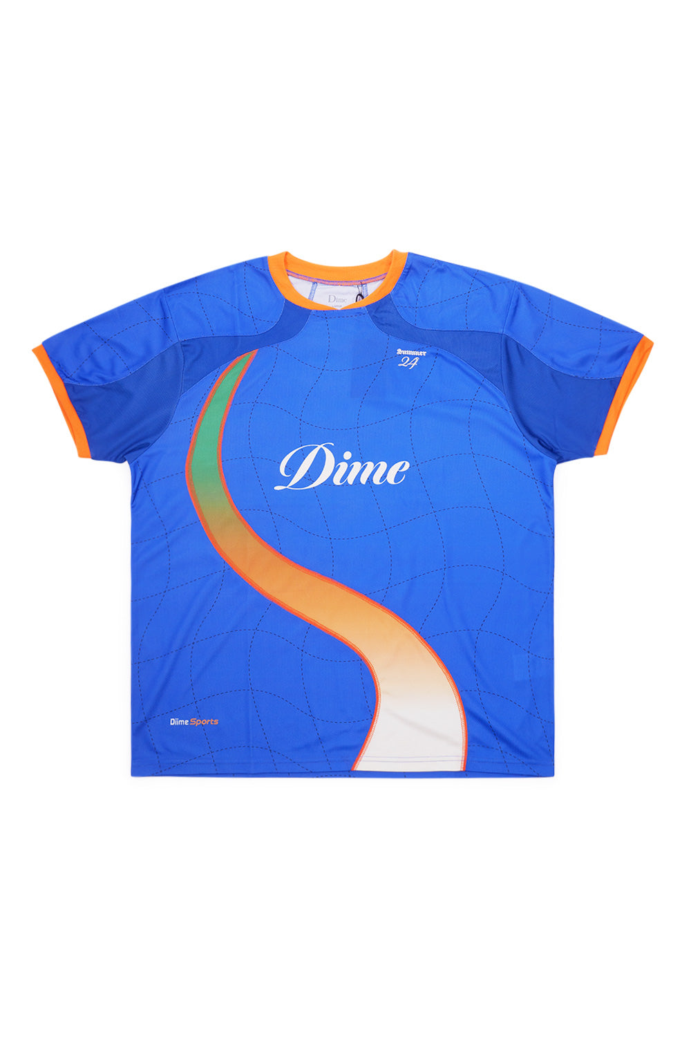 Dime Pitch SS Jersey Royal Blue – sportliches Kurzarm-Trikot in königsblauem Design mit Dime-Logo