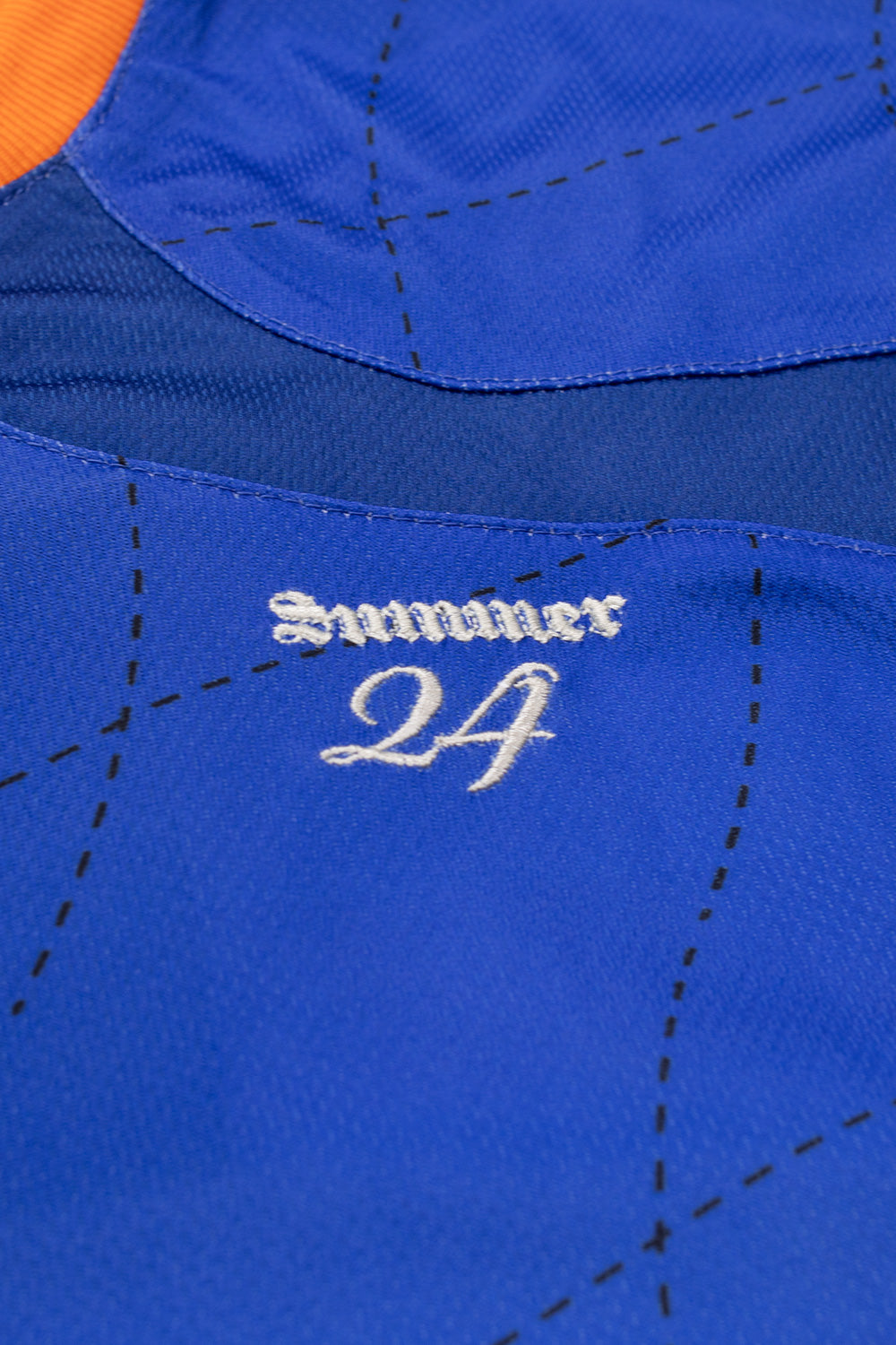 Dime Pitch SS Jersey Royal Blue – stilvolles Kurzarm-Trikot in königsblau mit Dime-Logo auf der Brust