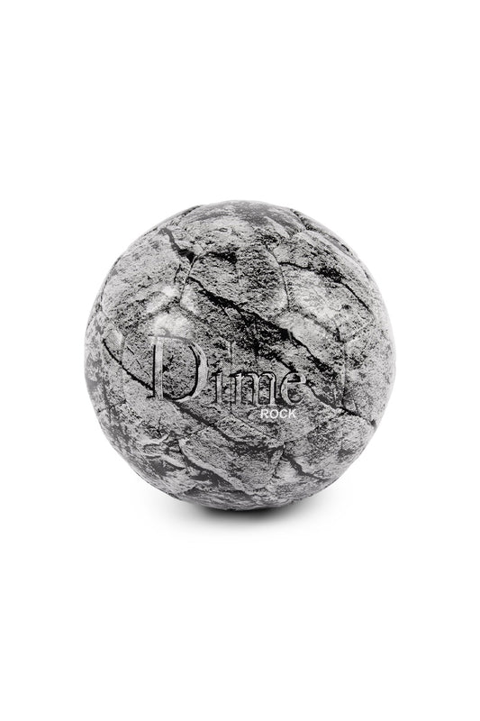 Dime Rock Soccer Ball Stone Gray