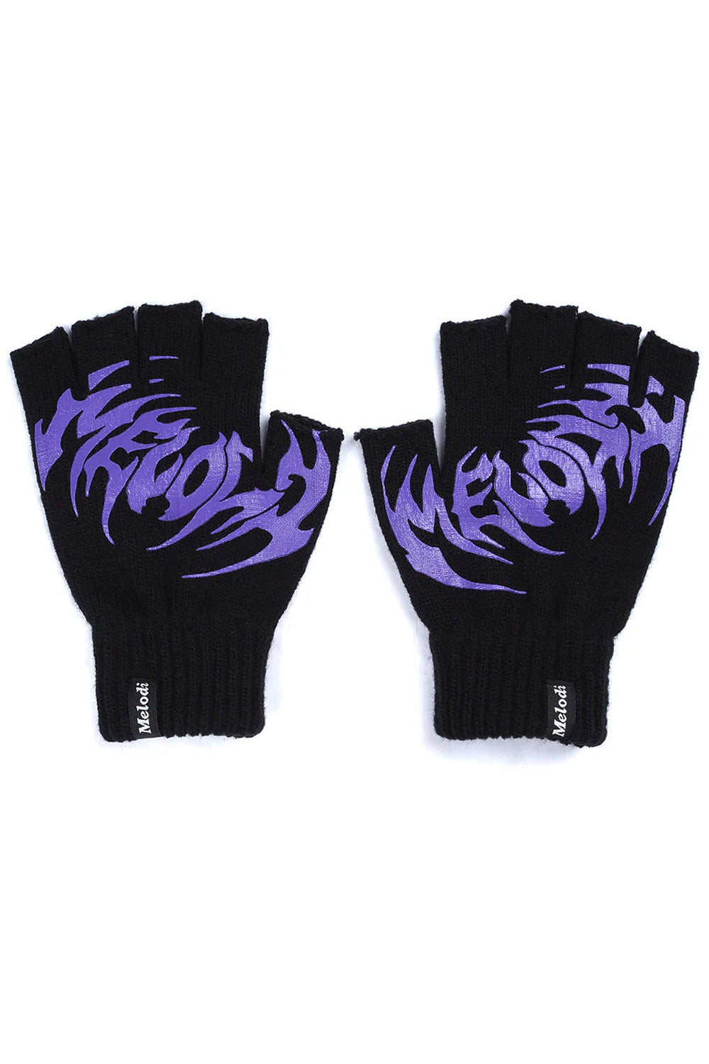 EC Melodi 3 Pack Logo FIngerless Gloves Brown / Pink / Black - BONKERS