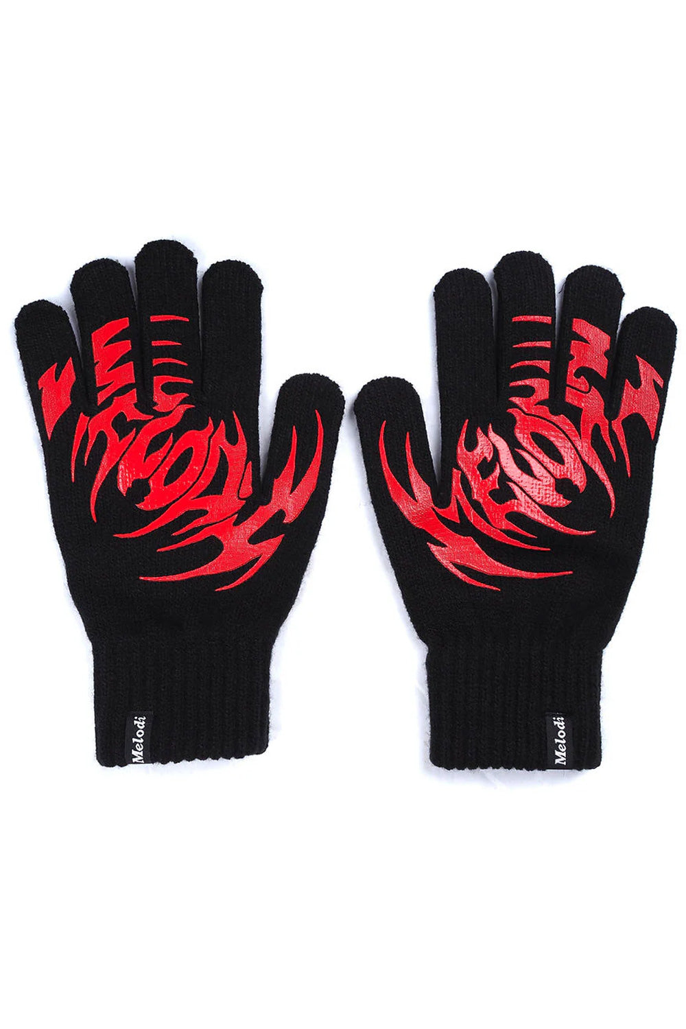 EC Melodi 3 Pack Logo Gloves Purple / Burgundy / Black - BONKERS