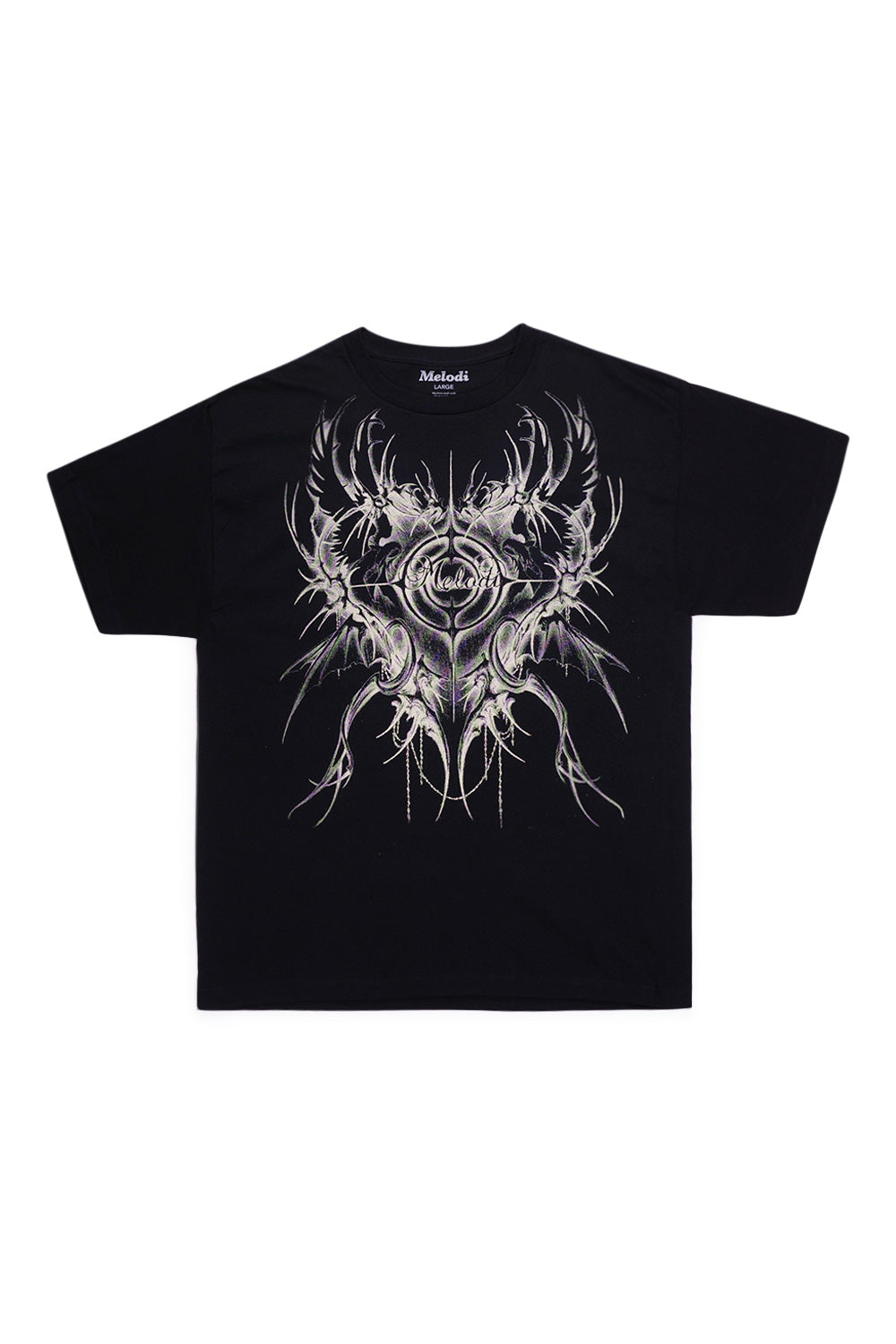 EC Melodi Hollow T-Shirt Black - BONKERS