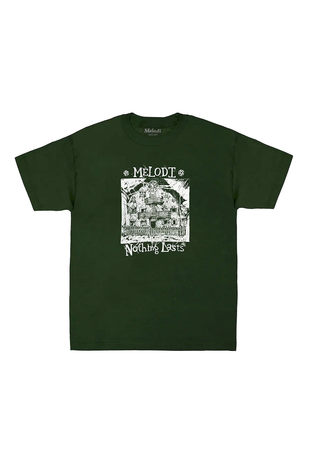 EC Melodi Home T-Shirt Dark Green – Stilvolles, dunkelgrünes T-Shirt von EC Melodi für den perfekten urbanen Look und komfortablen Tragekomfort