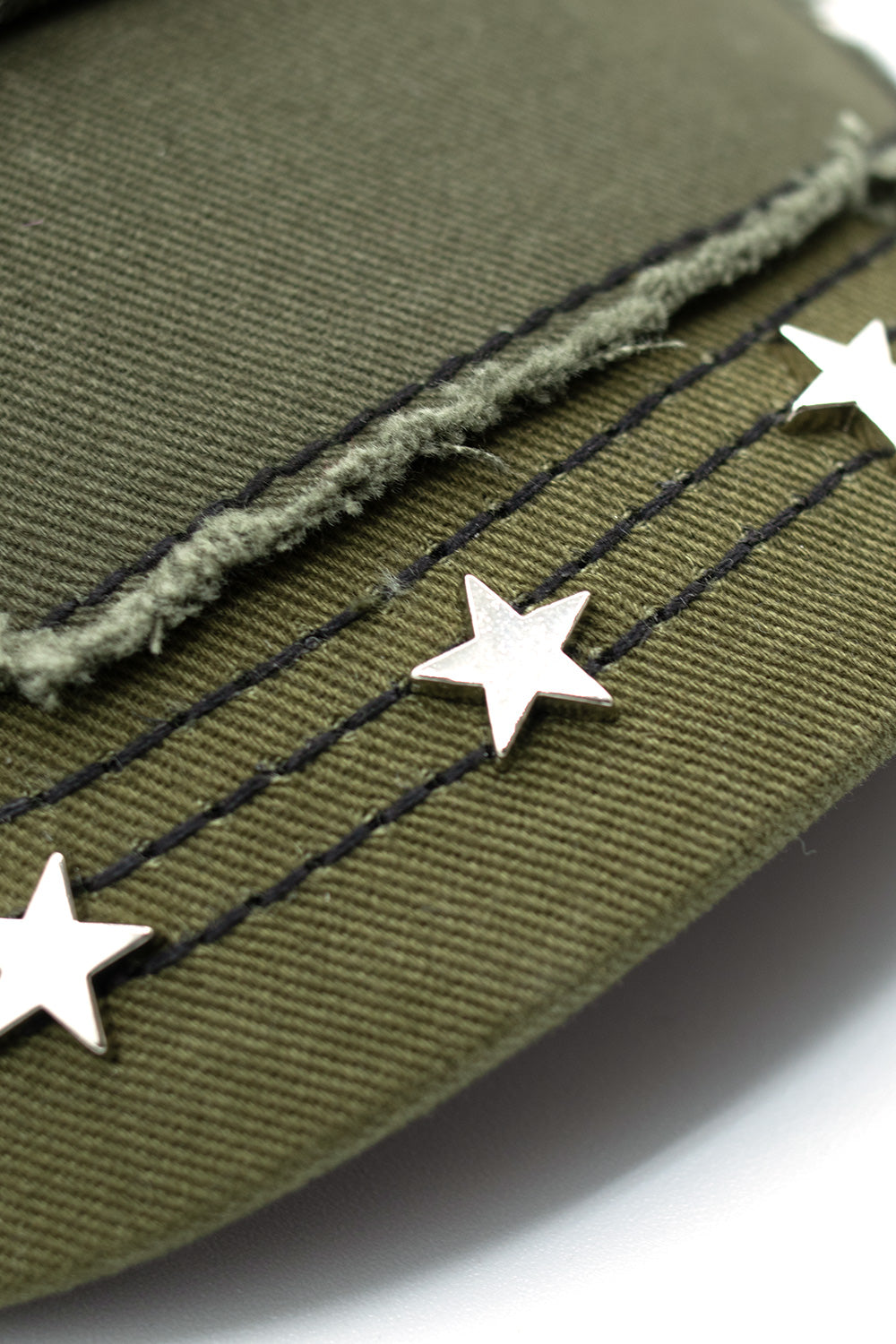 EC Melodi Star Studded Hat Vert Terre