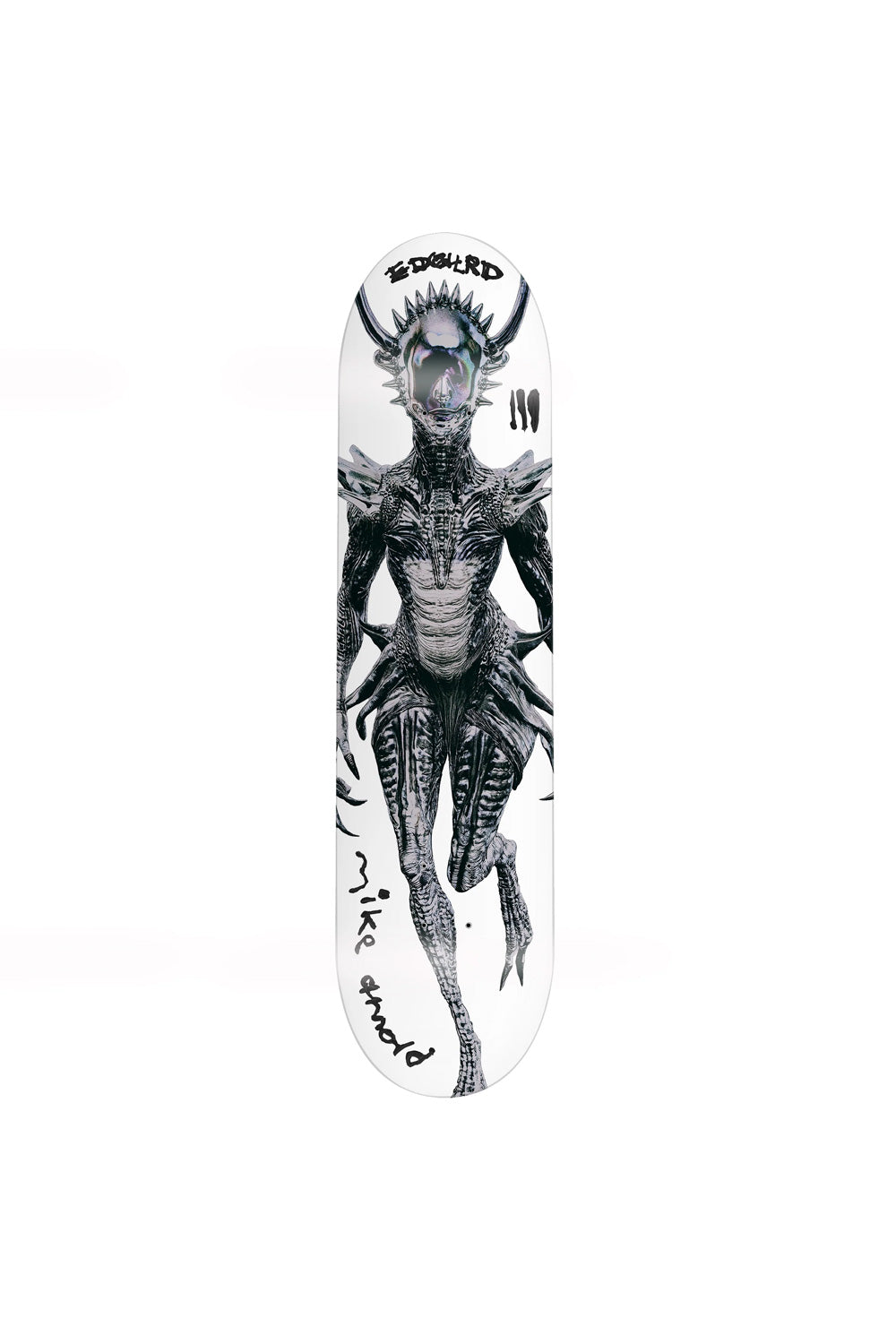 EDGLRD FLEXERX Mike Arnold Deck 8.625 Zoll – Pro Skateboard mit auffälligem Design und breitem Shape für maximale Kontrolle