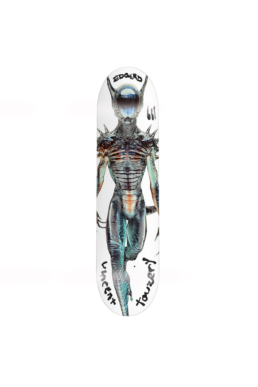 EDGLRD FLEXERX Vincent Touzery Deck 8.5 Zoll – Pro Skateboard mit einzigartiger Grafik und breitem Shape für maximale Kontrolle