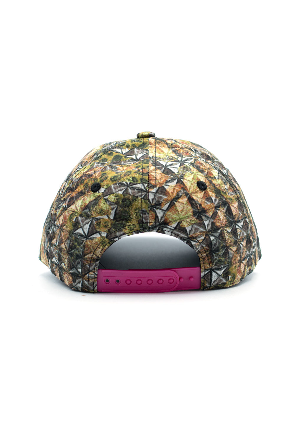 Stylische schwarze Cap von Fuck This Industry mit Cheetah-Muster und Nieten-Details