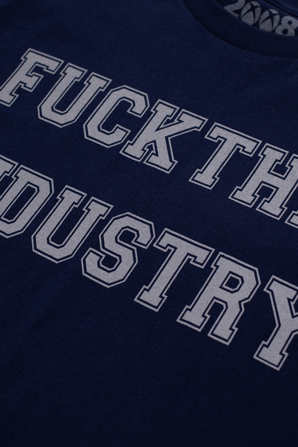 Fuck This Industry Sports T-Shirt Navy - BONKERS