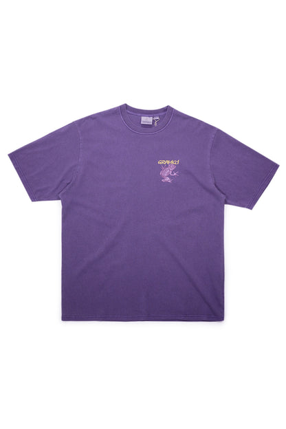 Gramicci Sticky Frog T-Shirt Purple Pigment - BONKERS