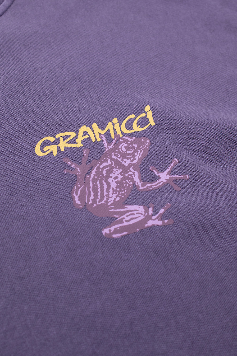 Gramicci Sticky Frog T-Shirt Purple Pigment - BONKERS