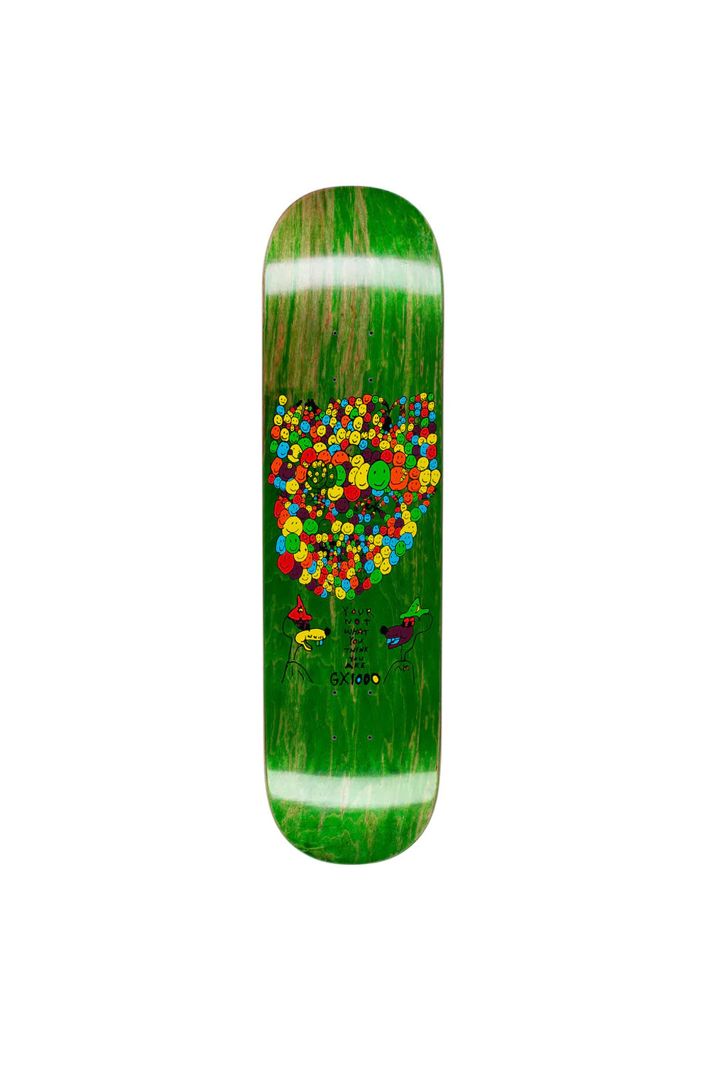 „GX1000 Skateboard Deck 8,25 Zoll mit kreativem Design – You Are Not What You Think You Are“