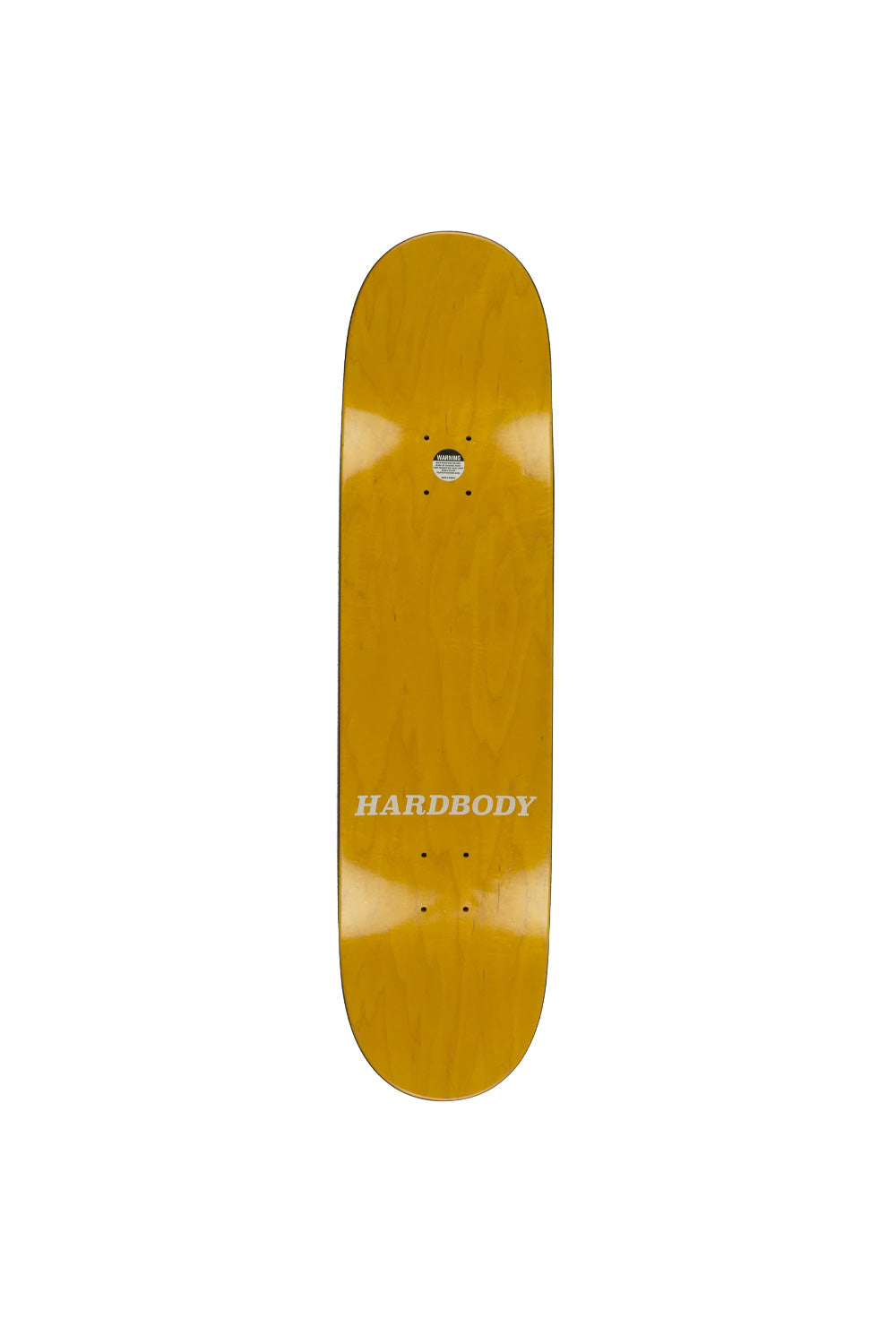 Hardbody Classic Logo Deck 8,375" – Navy und White – Langlebiges Skateboard-Deck für Tricks und Skateboarding