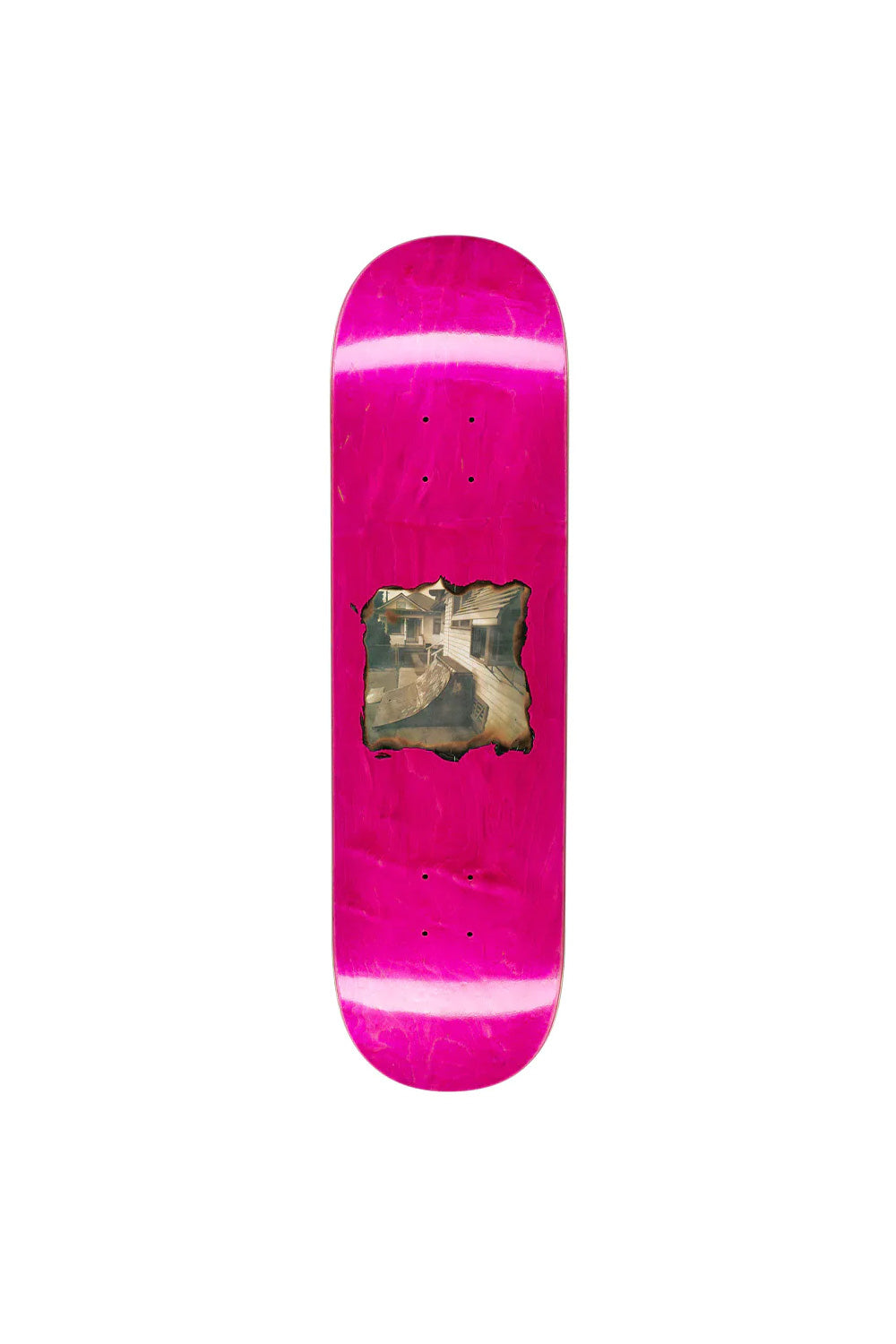 "Hockey Donovon Piscopo Quarter Pipe Skateboard Deck 8.38″ in hochwertiger Konstruktion für präzises Skateboarding mit auffälligem Design."