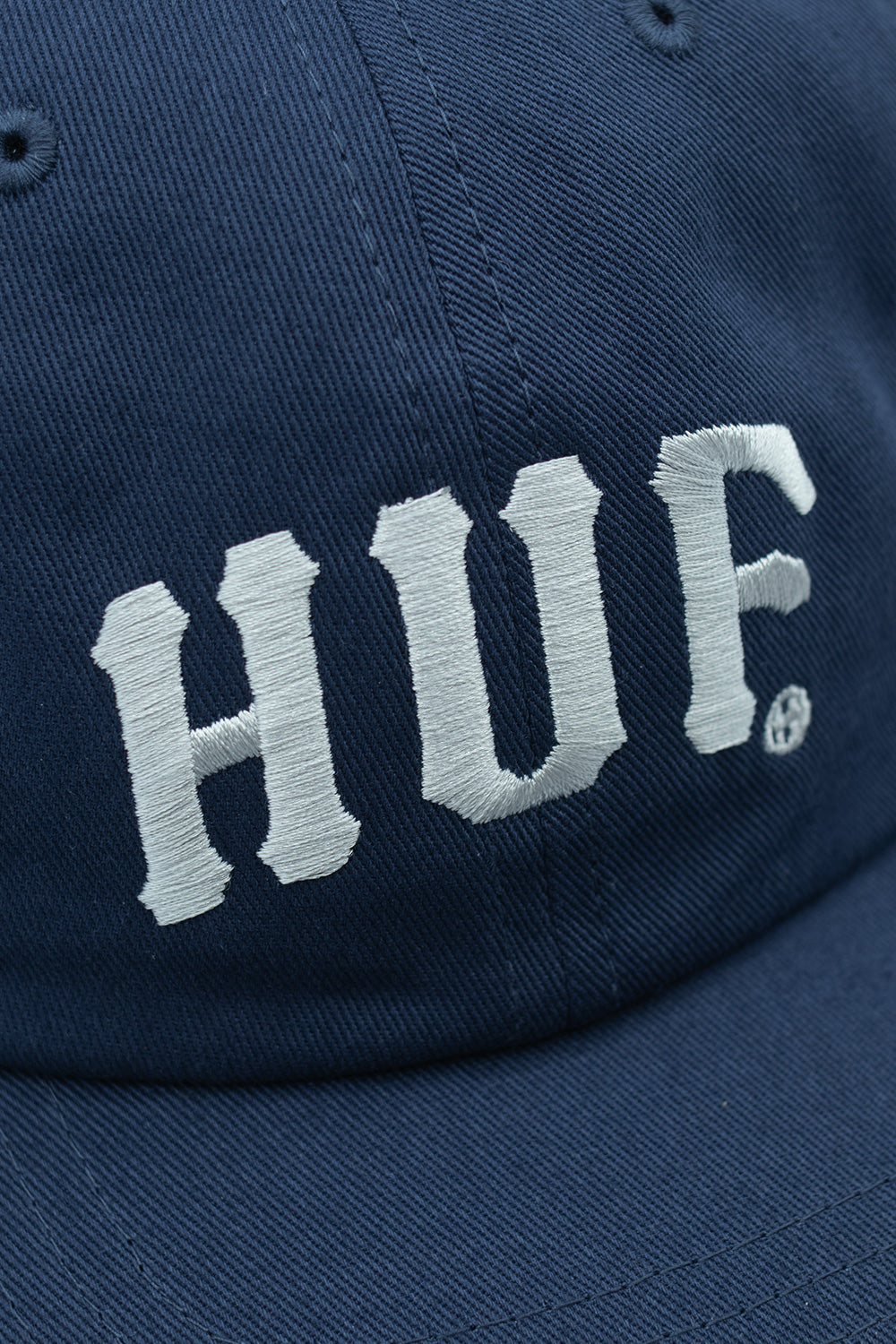Huf Arch 6 Panel Cv Snapback Bleu Marine