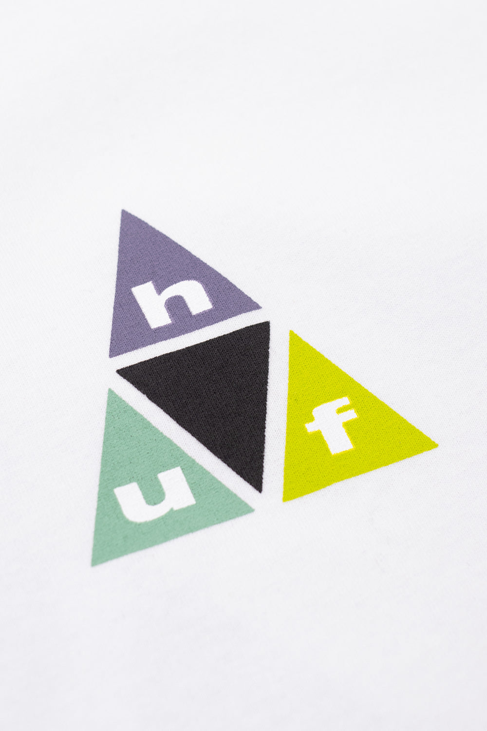 Huf Prism TT T-Shirt White - BONKERS