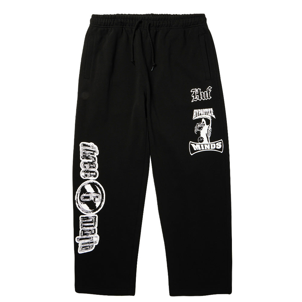 Huf X Three 6 Mafia Sweatpants Schwarz