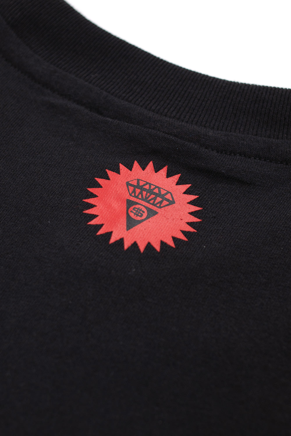 IceCream Rhinestone Cones & Bones T-Shirt Black – Schwarzes T-Shirt mit edlem Strasssteinen-Logo und urbanem IceCream-Style für Fashion-Enthusiasten