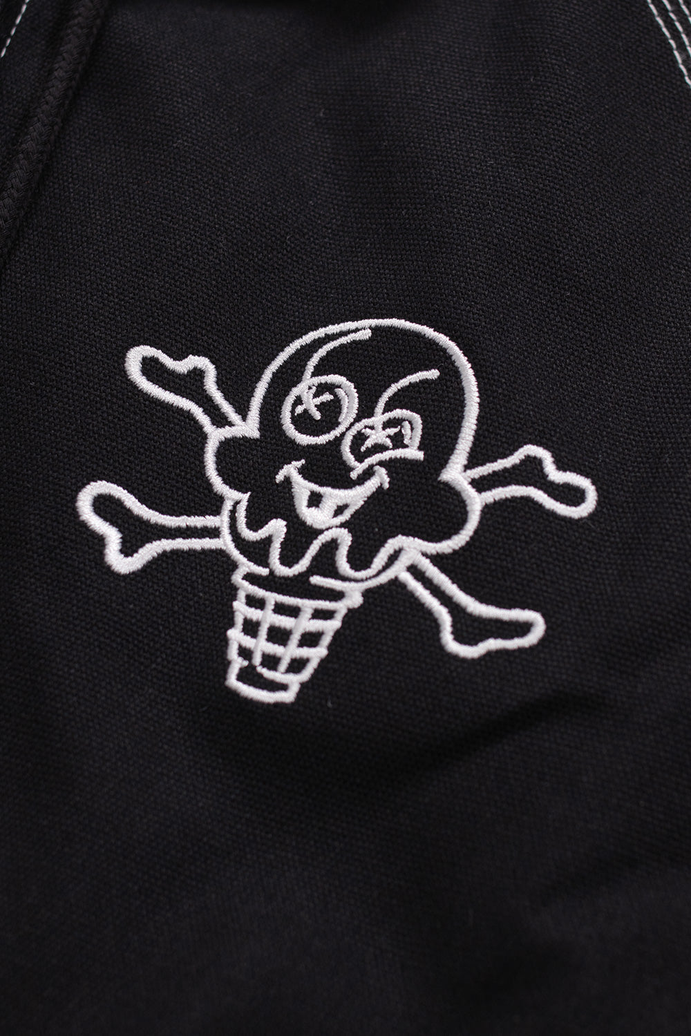 Icecream Black Hooded Work Jacket – Stylische und strapazierfähige Übergangsjacke für den perfekten Streetwear-Look