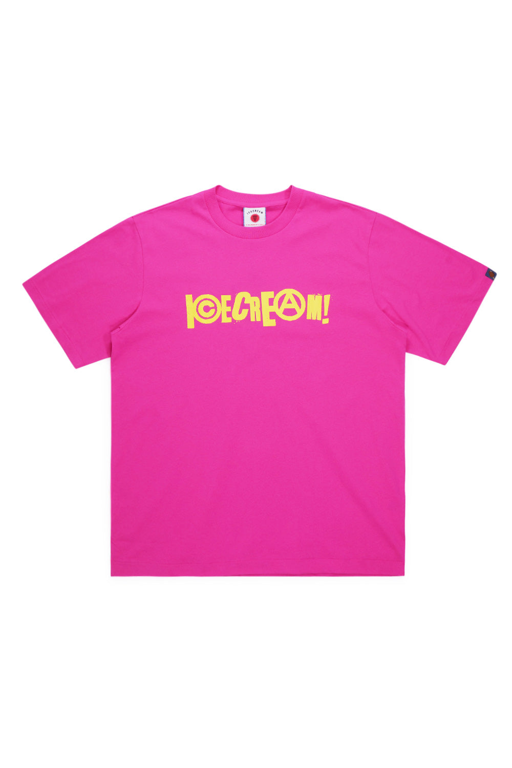 "ICECREAM Anarchy T-Shirt in Pink mit auffälligem Streetwear-Design"