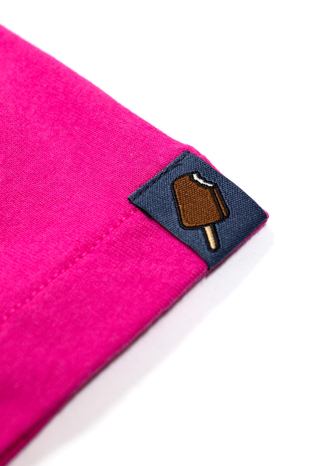 "Lässiges ICECREAM T-Shirt in Rosa mit markantem Anarchy-Grafikprint"