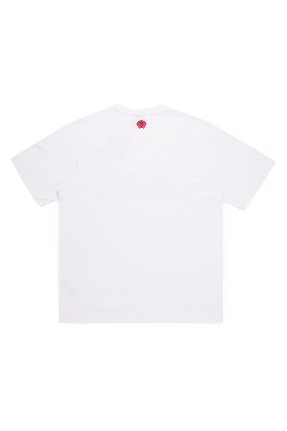 Trendy white Ice Cream T-shirt featuring an iconic Anarchy logo for urban style