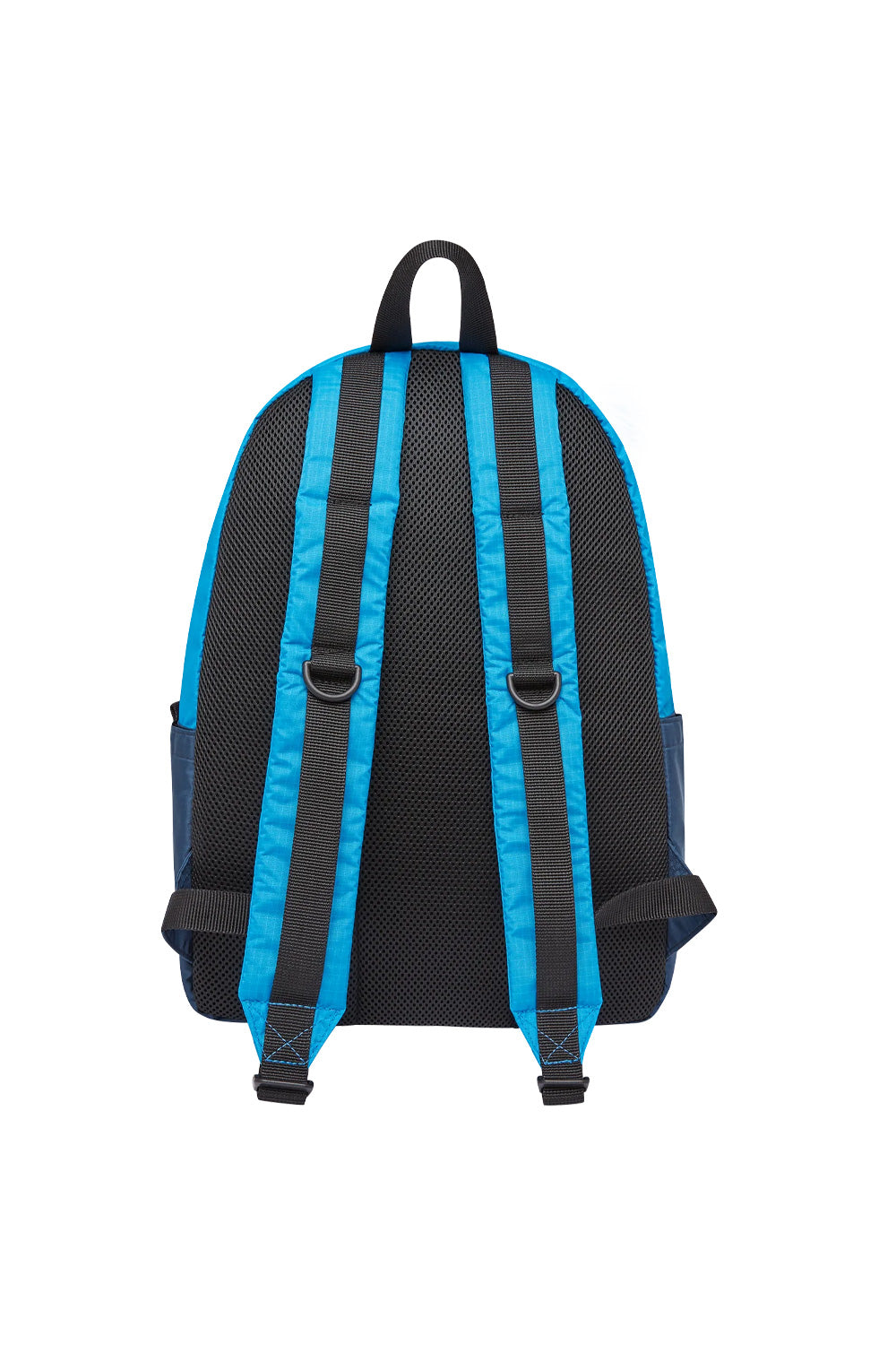 Ice Cream blue backpack featuring bold Cones & Bones print for a unique casual style