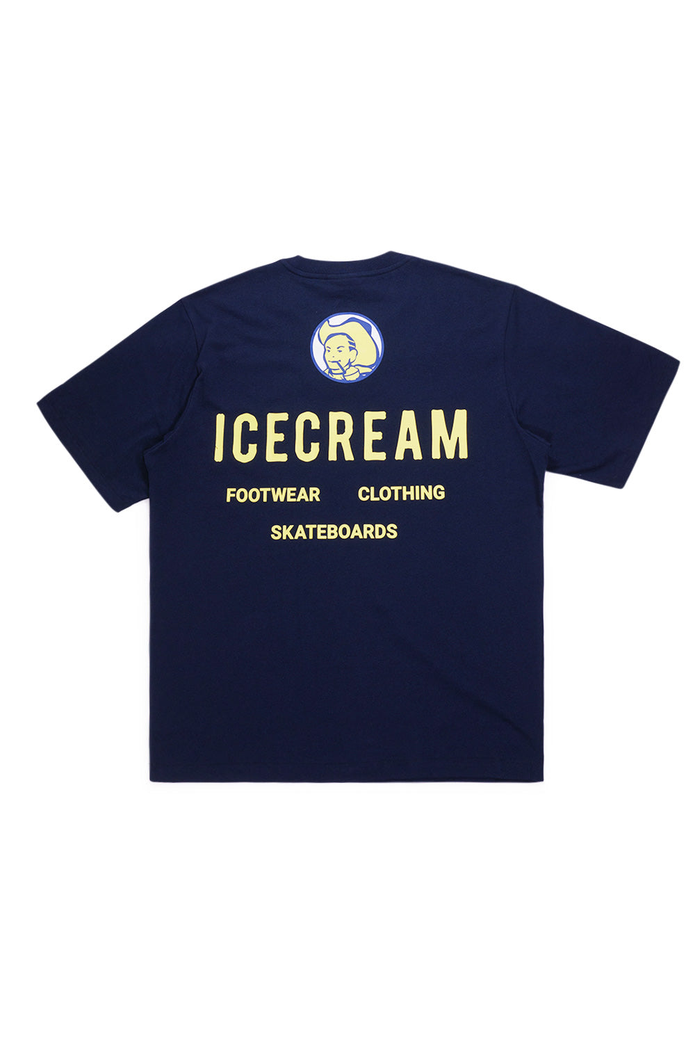 Ice Cream navy cowboy graphic T-shirt for casual street style