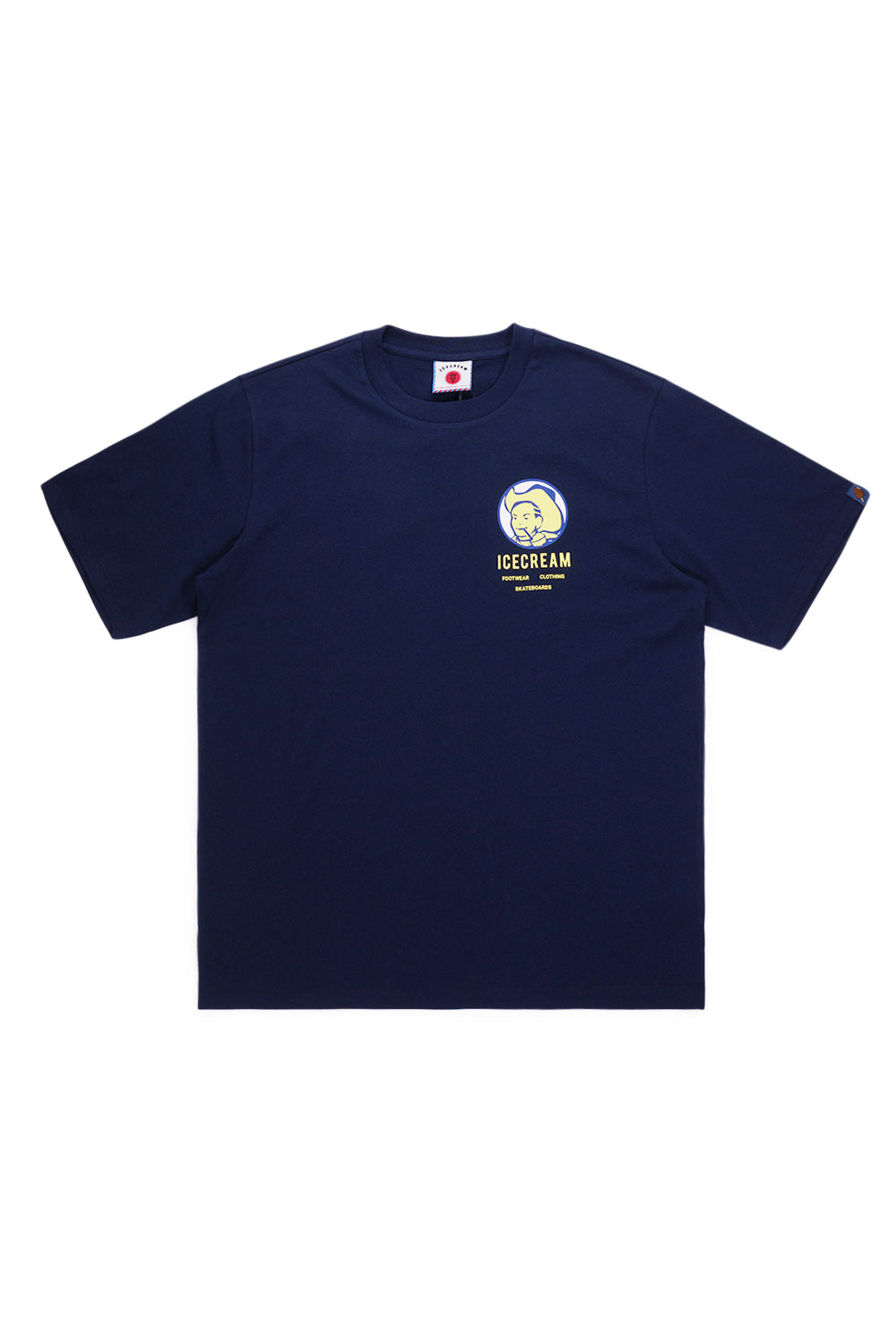 Trendy Ice Cream navy tee with unique cowboy design for urban fashion