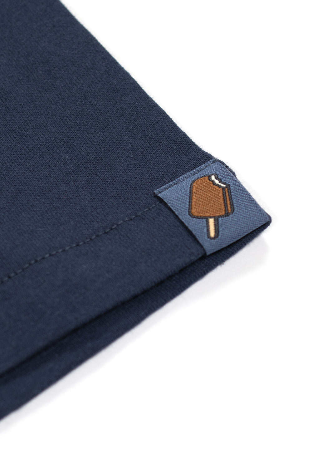 Ice Cream navy tee with cowboy logo graphic for distinctive streetwear