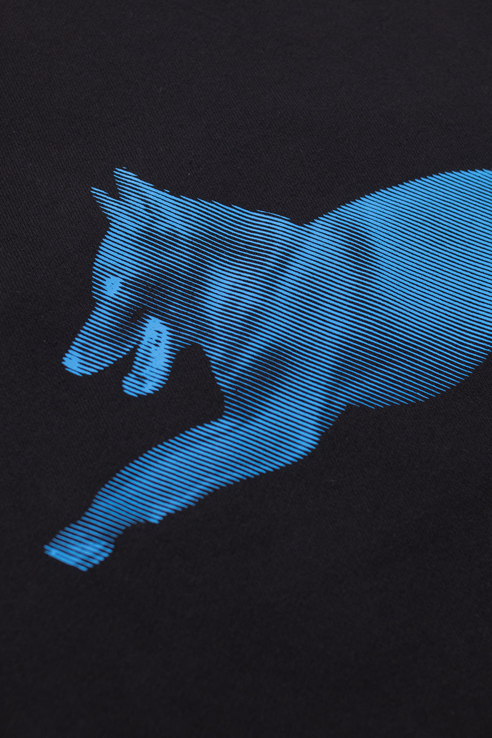 IceCream Halftone Running Dog Crewneck Black - BONKERS