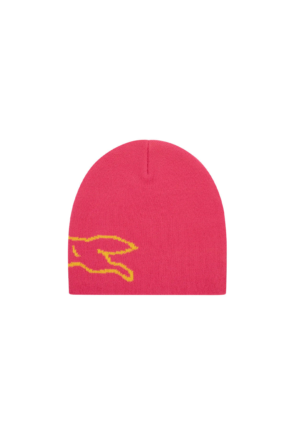 Stylische Ice Cream Mütze in Pink mit auffälligem Running Dog Motiv – das perfekte Accessoire für deinen Look.