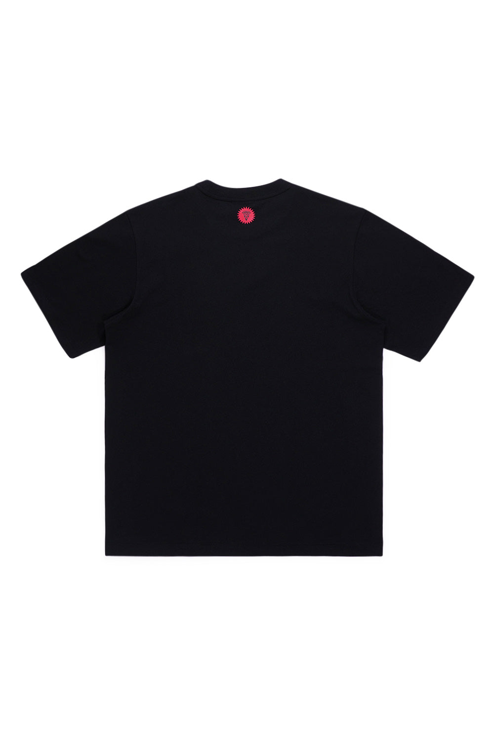 Trendy black Ice Cream tee featuring a unique leopard print and Running Dog design