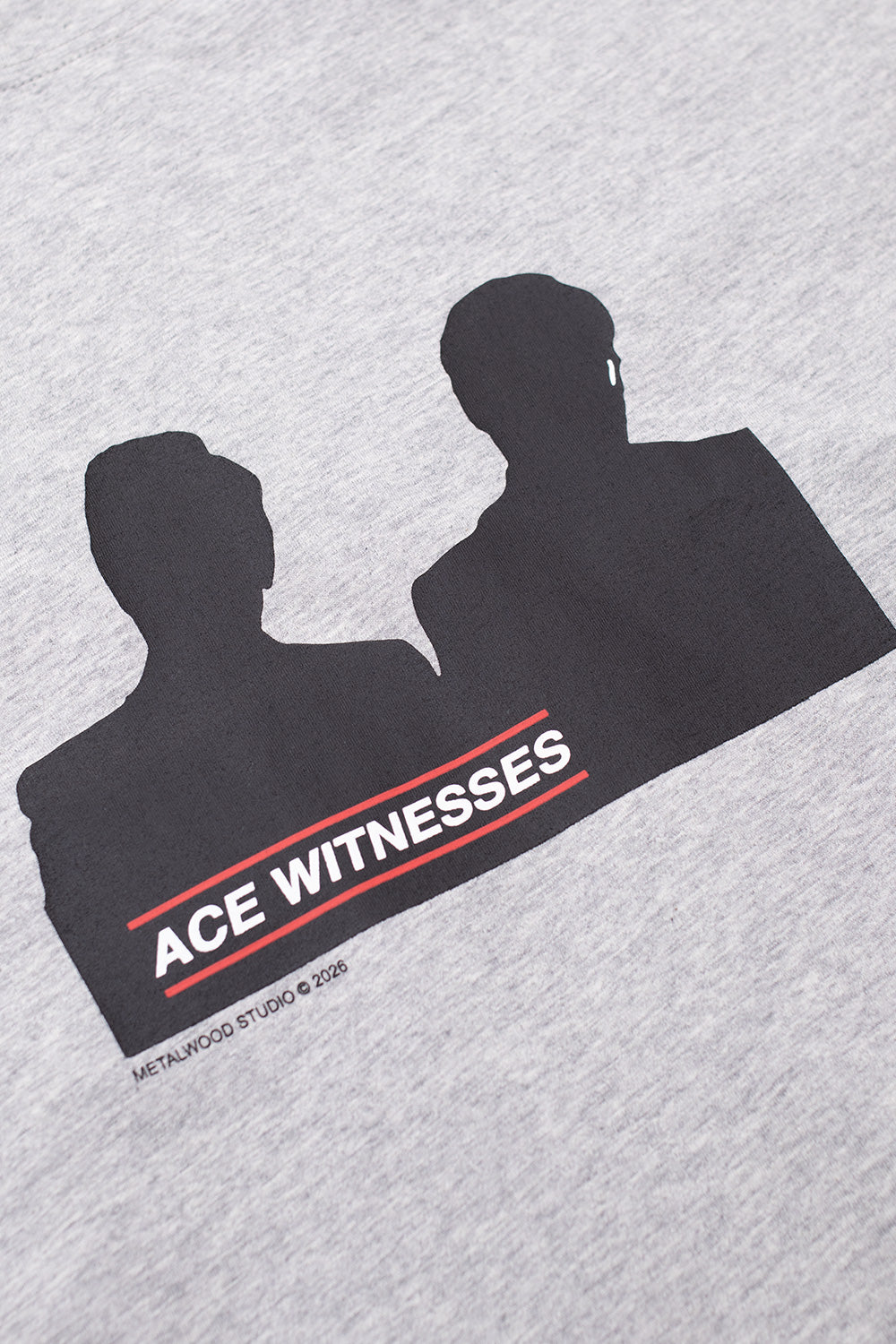 Metalwood Studio Attest T-Shirt Heather Grey - BONKERS