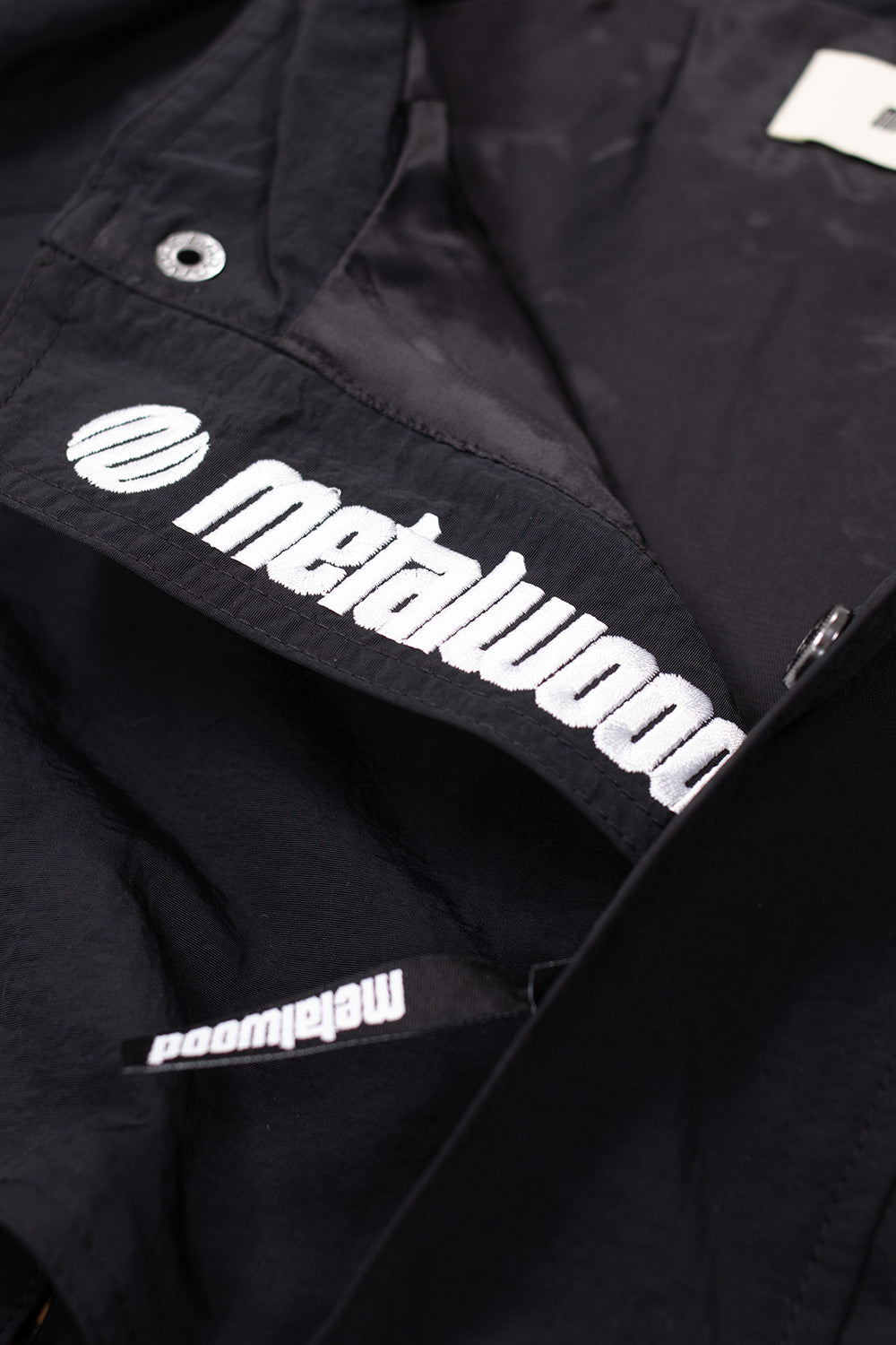 Metalwood Studio Bomber Jacket Black - BONKERS