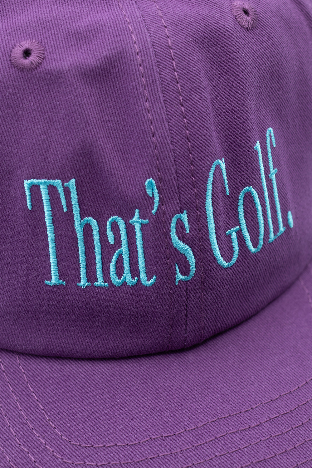 Metalwood Studio That's Golf Dad Hat Purple - BONKERS