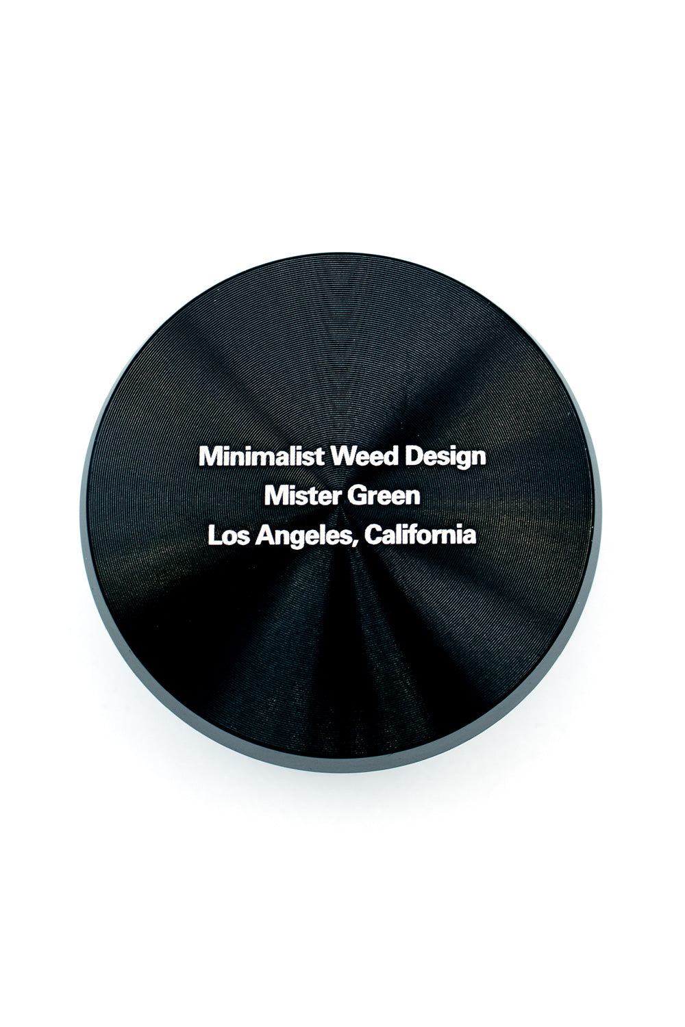 Mister Green Wright Grinder Black - BONKERS