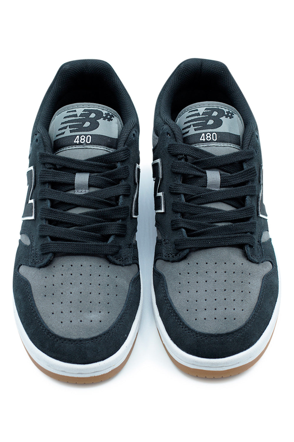 New Balance Numeric 480 Black / Grey Sneaker – Robuste Skateboard-Schuhe für Komfort und Stil